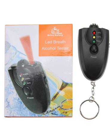 TMISHION Breathalyzer, Mini Portable LED Keychain Alcohol for Personal and Professional Use