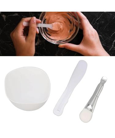 Soft Mask Bowl Set with Brush | Portable DIY Face Mask Mixing Kit for Avocado & Clay Detox - Buy Online on GoSupps.com