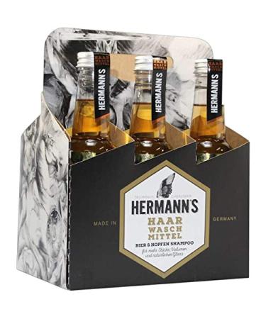 Justus System Haarkosmetik Hermanns Beer & Hops Shampoo Sixpack