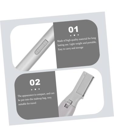 Housoutil Electric Eyebrow Trimmer Set - 3 in 1 Hair Removal Device for Eyebrows & Nose Hair | Multifunctional Eyebrow Shaping Tool for Precision Grooming - Buy Online on GoSupps.com