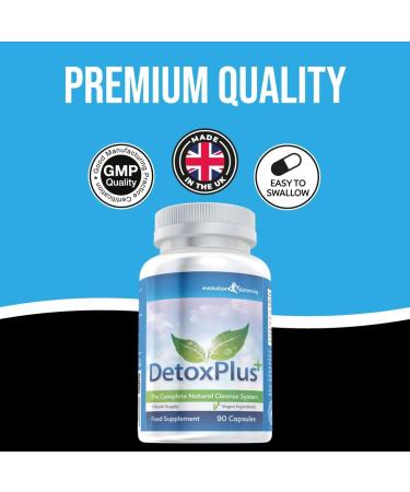 Detox Plus Complete Cleansing System 90 Count - Effective Detoxification Supplement - Buy Online on GoSupps.com