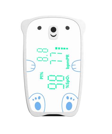 EMAY Children Pulse Oximeter (Not for Newborn/Infant) | Blood Oxygen Saturation Monitor with Heart Rate Tracking for Kids