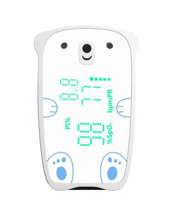 EMAY Children Pulse Oximeter (Not for Newborn/Infant) | Blood Oxygen Saturation Monitor with Heart Rate Tracking for Kids - Buy Online on GoSupps.com