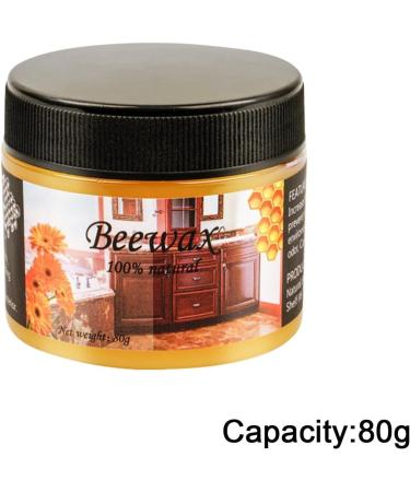 Wood Floor Wax Polish | 80g Multipurpose Furniture Restore Conditioner Home Furniture Protection Beeswax for Cabinets Chairs Wardrobes Tables Rowces - Buy Online on GoSupps.com