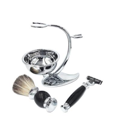 Magyfosia Razor Set for Men - Complete Fur Care Kit with Mach 3 Razors Honey-Soft Shaving Soap Heart Shape Stand & Perfect Birthday Gift - Buy Online on GoSupps.com