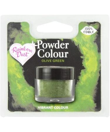 Rainbow Dust Olive Green Food Powder Colour - Buy Online on GoSupps.com