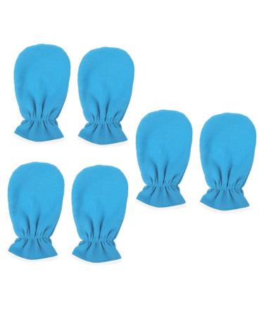 FOMIYES 3 Pairs Exfoliating Hand Mask Beauty Care Gloves Essential Oil Gloves Deep Exfoliating Gloves Gel Moisturizing Gloves Glove Lotion Hand Gel Hand Gloves Polyester Body Spa Miss