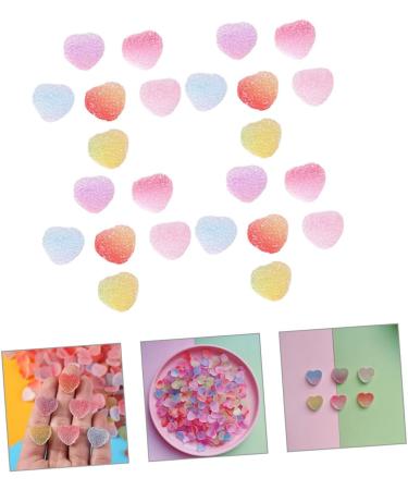 TOYANDONA 60pcs Simulation Gummies Candy Candies Models Love Accessories Resin - Buy Online on GoSupps.com