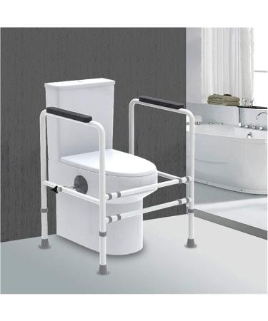 Grab Rail Toilet Safety Armrest Grab Bar Bathroom Grab Bars Toilet Safety Frame Toilet Rail Bathroom Safety Rail with Toilet Seat Assist H - Buy Online on GoSupps.com