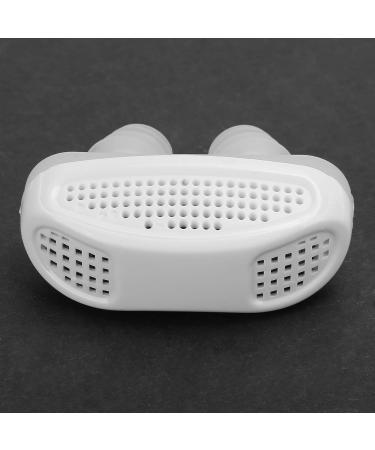 2 Pcs Anti Snoring Device USB Household Sleep Breathing Aid Soft ABS Silicone Snore (White) - Buy Online on GoSupps.com