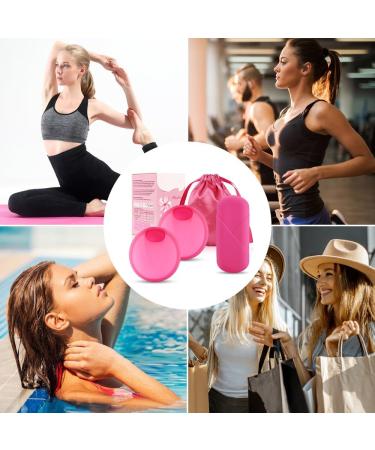 PLLYPE Menstrual Disc - Reusable Menstrual Cup | 100% Medical Silicone | Ideal for Sports & Swimming | Sizes S & L - Rosa - Buy Online on GoSupps.com