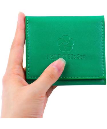 BEALIFE Storage Bag Polishing Head Pouch Drill Bit Sack Green Fashionable Grinder Organizer Display Mount Manicure Supplies Green - Buy Online on GoSupps.com