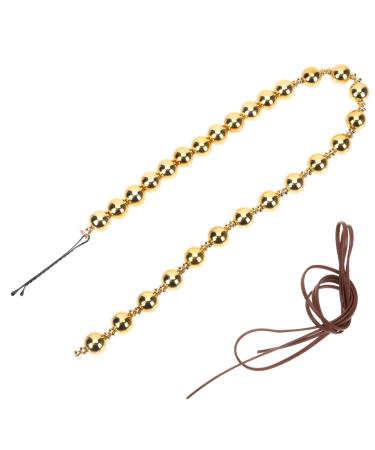 minkissy Pearl Tassel Hair Chain Womens Hair Clips Pearl Barrette Pearl Clips for Hair Women Hair Clips Rhinestone Hair Accessories Pearl Hair Clip Hair Gems for Women Rope Miss Braid