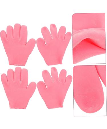 minkissy 2 Pairs Moisturizing Gloves Lotion Mittens Silicone Gloves for Dry Hand Gloves for Moisturizing Hands Overnight Hand Moisturizer Gloves Miss Full Foot Silica Gel Soft - Buy Online on GoSupps.com