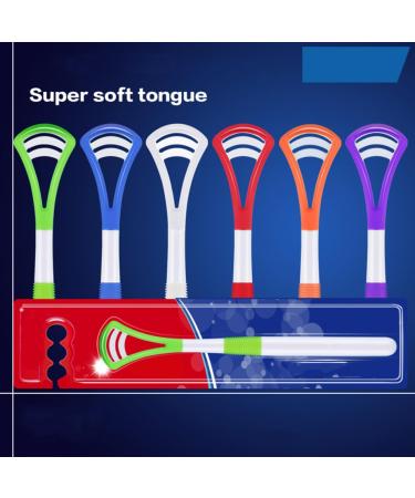 GLEAVI Tongue Scraper & Cleaner Tool - Effective Tongue Brush for Adults | Best Oral Hygiene Solution - Buy Online on GoSupps.com