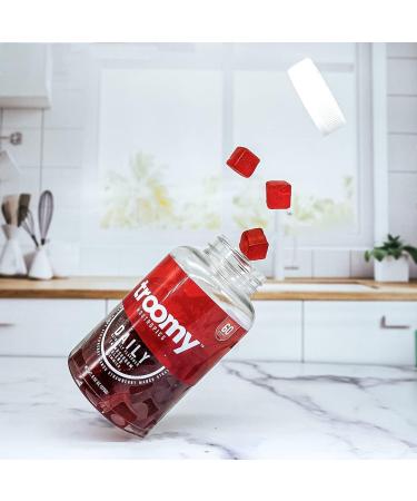 Troomy 14 Mushroom Blend Gummies 60ct - Mango Strawberry Flavor | Gelatin-Free, Gluten-Free, Vegetarian - Buy Online on GoSupps.com