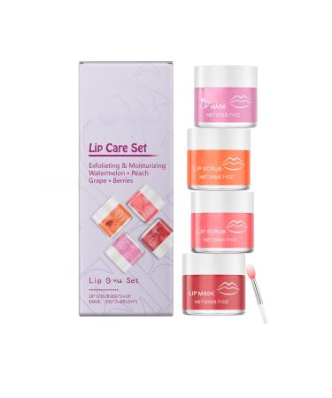 Nourishing Lip Care Set Moisturizing Gentle Hydrating Lip Care Nourishing Lip Skin Soft Lips
