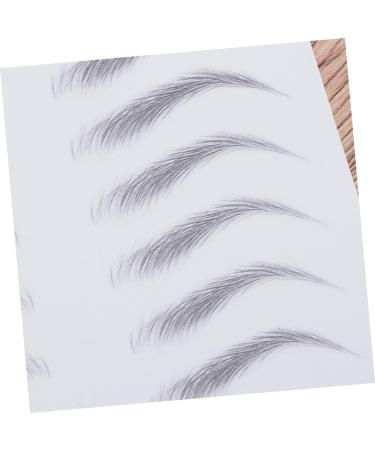 FOMIYES 6 Pcs 3d Eyebrow Stickers Water Proof Template Women's ze001x3pcs Blackx3pcs - Buy Online on GoSupps.com