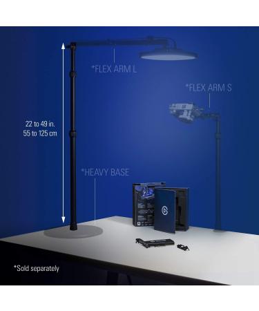 Elgato Master Mount L - Premium Desk Clamp with Extendable Pole | 1/4 inch Thread for Lights, Cameras, Microphones | Ideal for Streaming, Videoconferencing, Studios - Buy Online on GoSupps.com