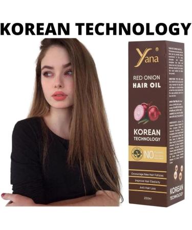 Red Onion Hair Oil With Black Seeds Aloe Oil Vit-E Bhringraj Oil Amla Oil Brahmi Oil For Men By Korean Technology - Buy Online on GoSupps.com