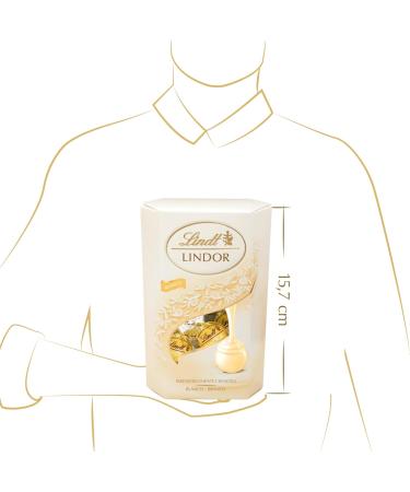 Chocolate Blanco Lindor Bombones 200g - Buy Online on GoSupps.com