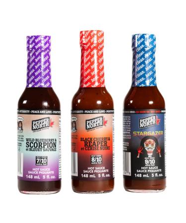 Pepper North Artisan Foods - Extra Hot 3-Pack Gift Box