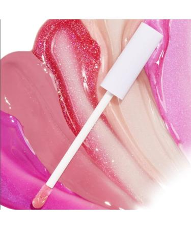 Wet n Wild Mega Slicks Lip Gloss - Long Lasting, High Shine, Hyaluronic Acid - Crystal Clear - Buy Online on GoSupps.com