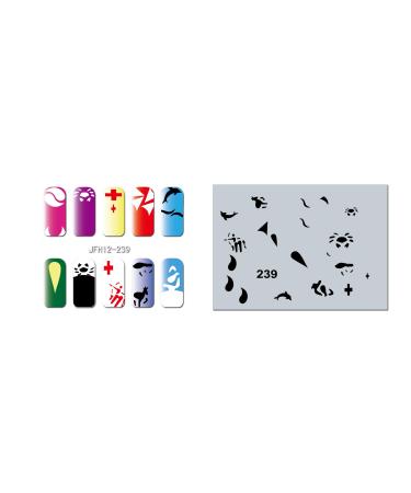 Fingernail stencil (airbrush nail art) Fengda JFH12-239