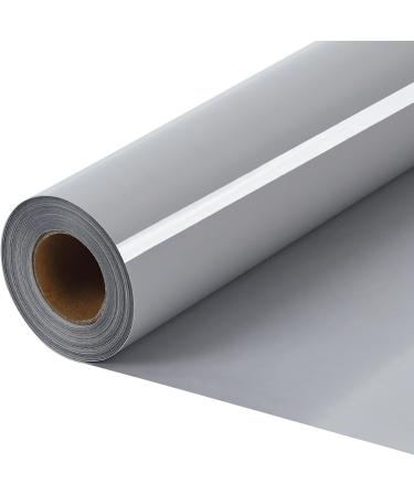 RENLITONG Grey HTV Iron on Vinyl 12 x 10ft Roll for T-Shirts - Easy Weed & Cut Heat Transfer Vinyl - Buy Online on GoSupps.com