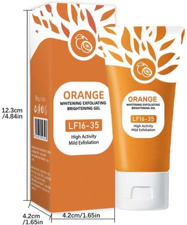 Gel Exfoliant Aux Enzymes D'orange Orange Exfoliating Moisturizing Face Body Scrub Gel Gels Peeling Bio Exfoliant Visage Et Corps Orange Enzyme Exfoliating Gels (5PC 50g) 5PC 50 g (Lot de 1) - Buy Online on GoSupps.com