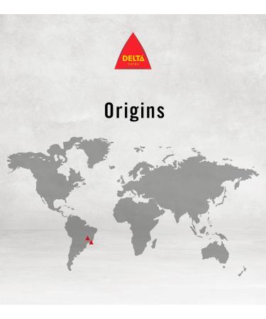 Delta Ground Roasted Coffee from BRAZIL for Espresso Machine or Bag 220g - Buy Online on GoSupps.com