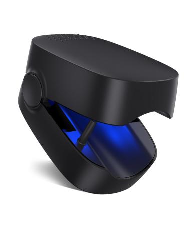 Nail Fungus Light Device Nail Fungus Device for Fingernails and Toenails with Onychomycosis Effectively for Damaged Discolored and Thickened Nails Suitable for Home Use Black