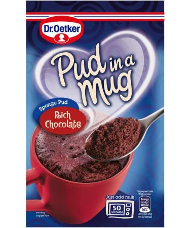 Dr AS Oetker Dr Oetker Rich Chocolate Pud in a Mug 774 g 70 g Pack of 15 - Buy Online on GoSupps.com
