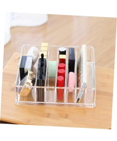  Beaupretty Beaupretty 8-piece divided cosmetic tray with lipstick compartment cosmetic storage box nail polish storage box cosmetic storage case reconcile - Buy Online on GoSupps.com