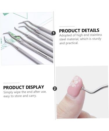 Ipetboom 1 Set Manicure Tools Nail Gel Nail Pusher Tool Nail Polish Tools Nippers Pusher Pro Tools Pedicure Pusher Nail Kits Nail Polish Remover Stainless Steel Putter - Buy Online on GoSupps.com