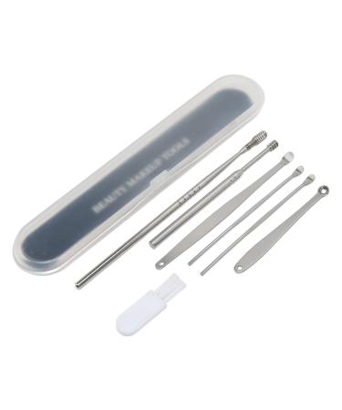 Ear Pick Exquisite Spring Earwax Cleaner Tool Set Rust Proof Stainless Steel for Ear Cleaning