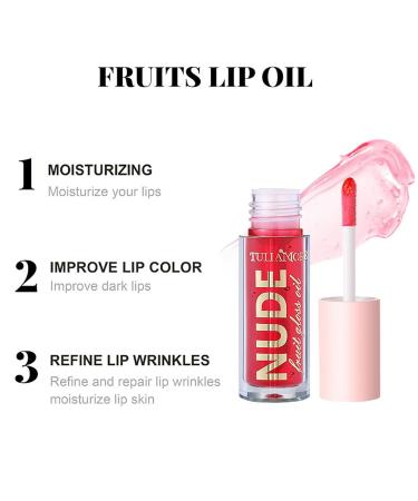 Buy Magic Color Changing Lip Oil Set | Infused Arousal Gloss & Fruit Flavored Nourishing Lip Gloss - International Shipping Available - Buy Online on GoSupps.com