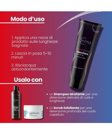 DIVINE BLACK DIVINA BLK Nourishing mask with coconut oil for wavy curly super curly and afro hair natural & Amazing from DIVINA BLK 300 ml - Buy Online on GoSupps.com