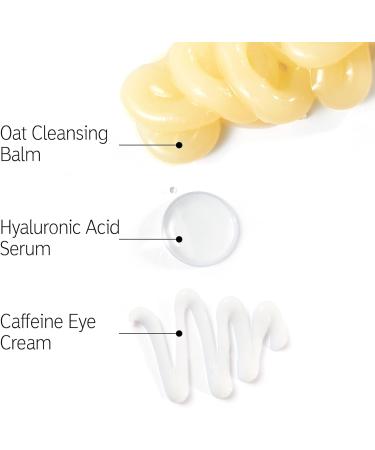 The INKEY List Hydration 101 Kit - Oat Cleansing Balm, Hyaluronic Acid, Caffeine Eye Cream - Buy Online on GoSupps.com