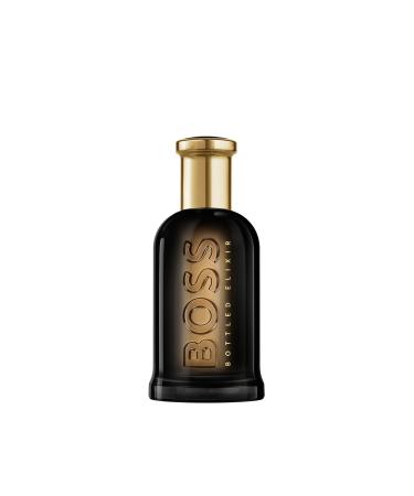 Hugo Boss Bottled Elixir Parfum Woody Men's Cologne With Notes of Incense Vetiver & Cedarwood Essence Long Lasting Fragrance 3.38 Fl Oz (Pack of 1)