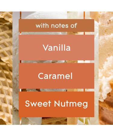 Glade Scented Candle Vanilla Caramel Twist Air Freshener Infused with Essential Oils 3-Wick Candle 1 Count - Buy Online on GoSupps.com