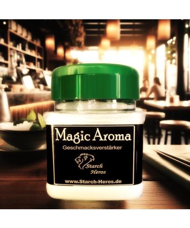 Magic Aroma Glutamate Flavour Enhancer - 200g Shaker | Starch Heros - Ultimate Seasoning for Delicious Dishes - Buy Online on GoSupps.com