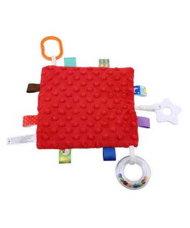 Taggies Soft Touch Baby Comfort Blanket - Bear Mushroom Design | Perfect Baby Gift and Teething Toy for Newborns and Toddlers - Buy Online on GoSupps.com