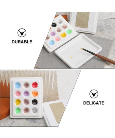 Buy Lurrose Children's Nail Polish Ceramic Color Cup | Nail Art Display & Mixing Palette for Creative Designs - Buy Online on GoSupps.com