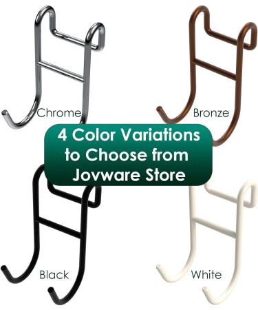 Starich Shower Caddy Hook Set | 4-Piece Silver Razor Holder & Shower Hooks for Luffa - Buy Online on GoSupps.com