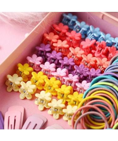 Arlando Girls Hair Accessories Set 780 PCS Baby Hair Ties Clips & Rubber Bands | International Shipping - Buy Online on GoSupps.com