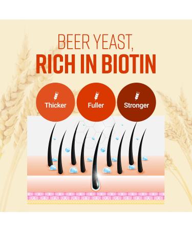 Crazy Skin Beer Yeast Hair Shampoo 300g - Nourishing Formula for Strong, Healthy Hair - Buy Online on GoSupps.com