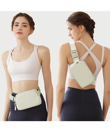 Joysoda 40 Inch Adjustable Fanny Pack Belt Bag - Unisex Beige Belt Bag for On-the-Go Style - Buy Online on GoSupps.com