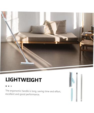 Solust Swivel Joint Cleaner Brush - Efficient Wall & Tile Cleaning Tool | Household Steel Floor Brush - 1 Pack (Blue) - Buy Online on GoSupps.com