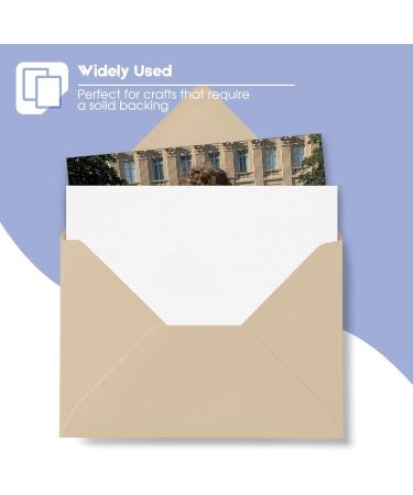 Golden State Art 8x10 Corrugated Cardboard Sheets 10-Pack for DIY Crafts & Packing - White/Kraft Brown - Buy Online on GoSupps.com